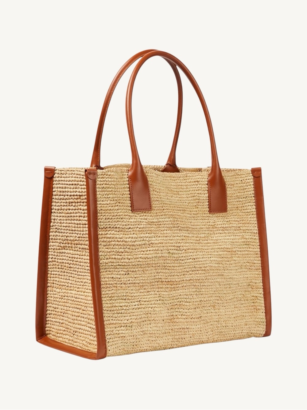 NWT Christian Louboutin Large By My Side Raffia Tote Bag Woven Travel Summer - Picture 7 of 16